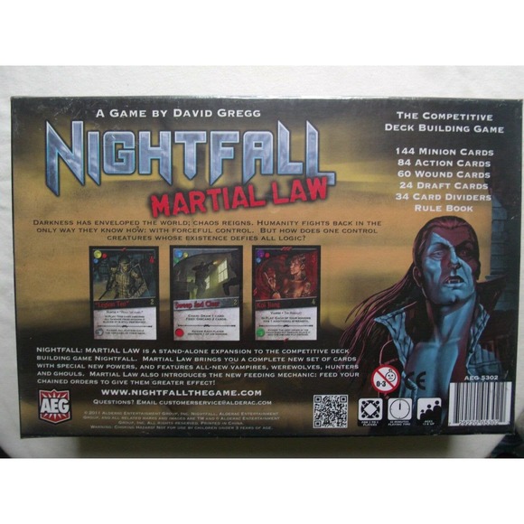 Card Games--Nightfall - Martial Law Deck-Building Game - Picture 2 of 6